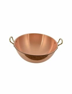 BASSIN A BLANC A POIGNEES & ANNEAU - CUIVRE