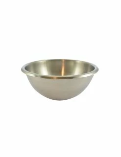BASSINE 1/2 SPHERIQUE - ACIER INOX
