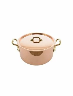 BASSINE A RAGOUT CUPRINOX AVEC COUVERCLE