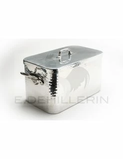 BRAISIERE ALU AVEC COUVERCLE RECTANGULAIRE 36X21