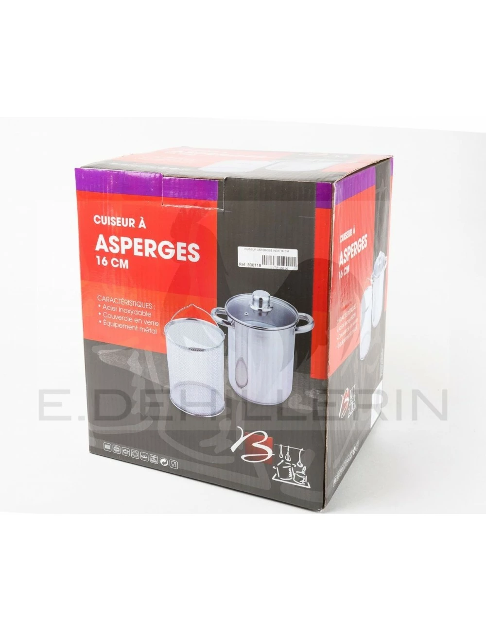 CUISEUR ASPERGES INOX DIAMETRE 16 – Image 2