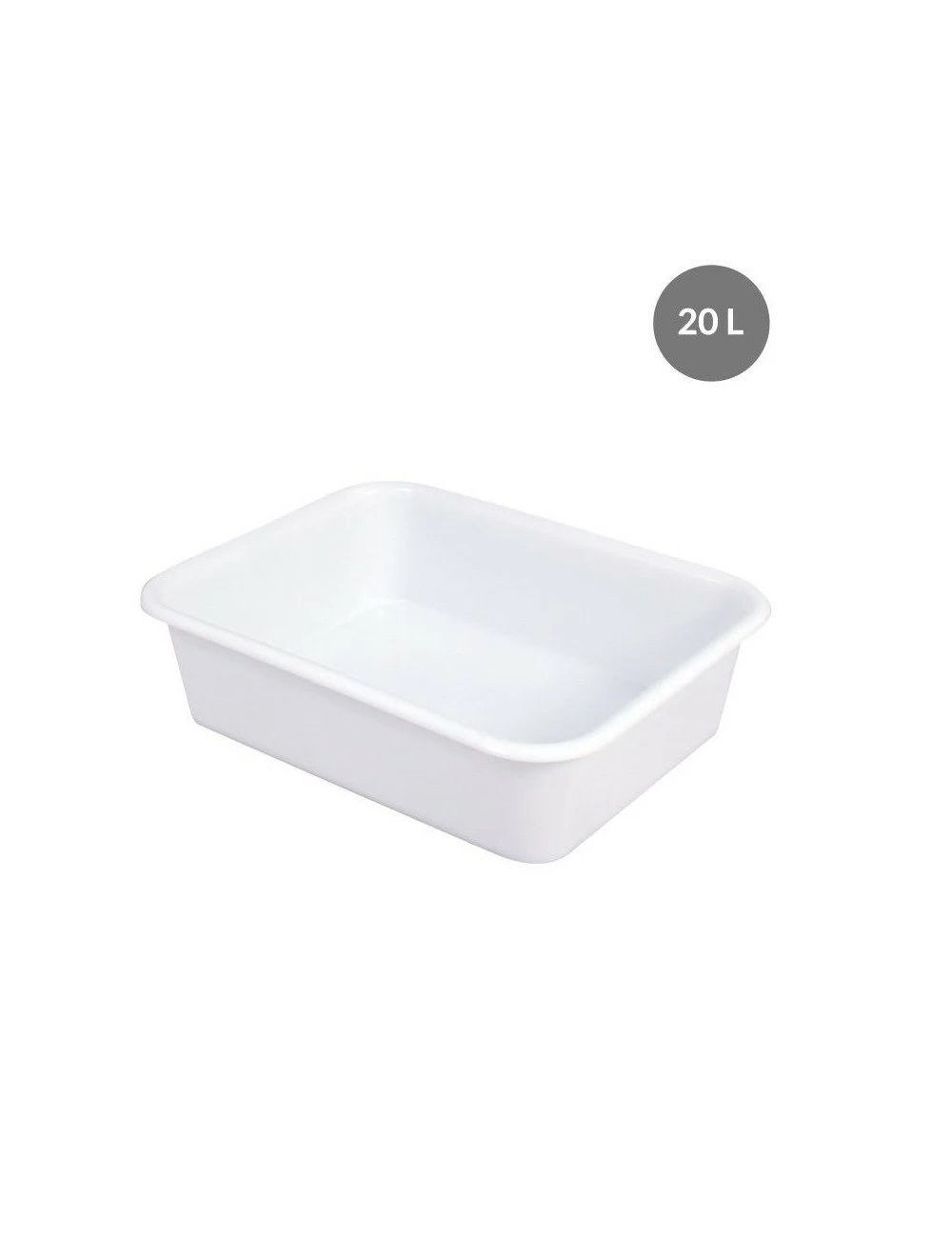 CUVETTE RECTANGULAIRE PROFONDE - 20 L