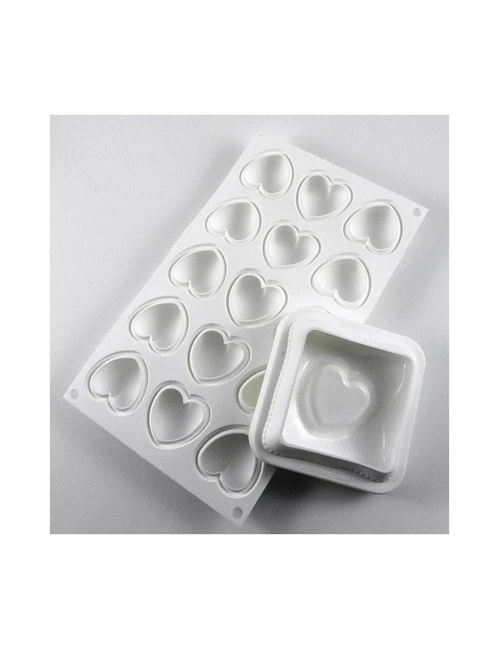 KIT MOULE SILIKOMART - COUSSIN CŒUR – Image 2