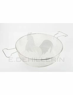 De Buyer PANIER DE BASSINE A FRITURE EN TOLE NOIRE