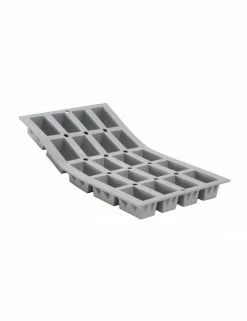PLAQUE 1/3 ELASTOMOULE - 20 MINI-CAKES