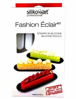 PLAQUE SILIKOMART - 10 FASHION ECLAIRS