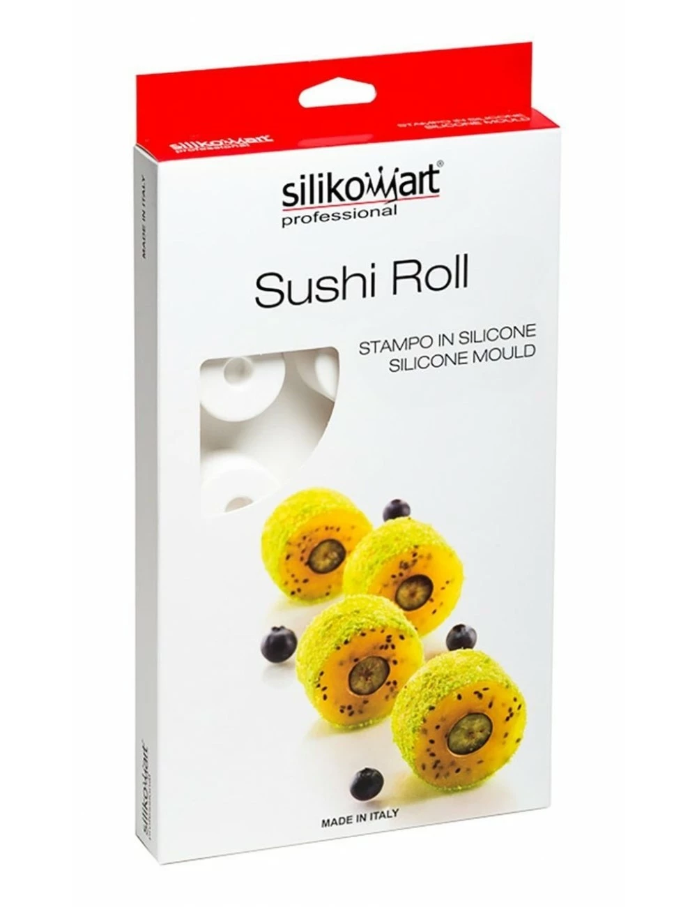 PLAQUE SILIKOMART - 15 SUSHIS ROLLS