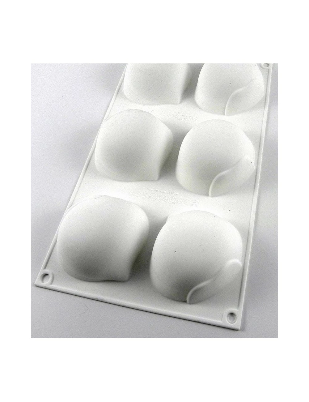 PLAQUE SILIKOMART - 6 MARRONS – Image 4