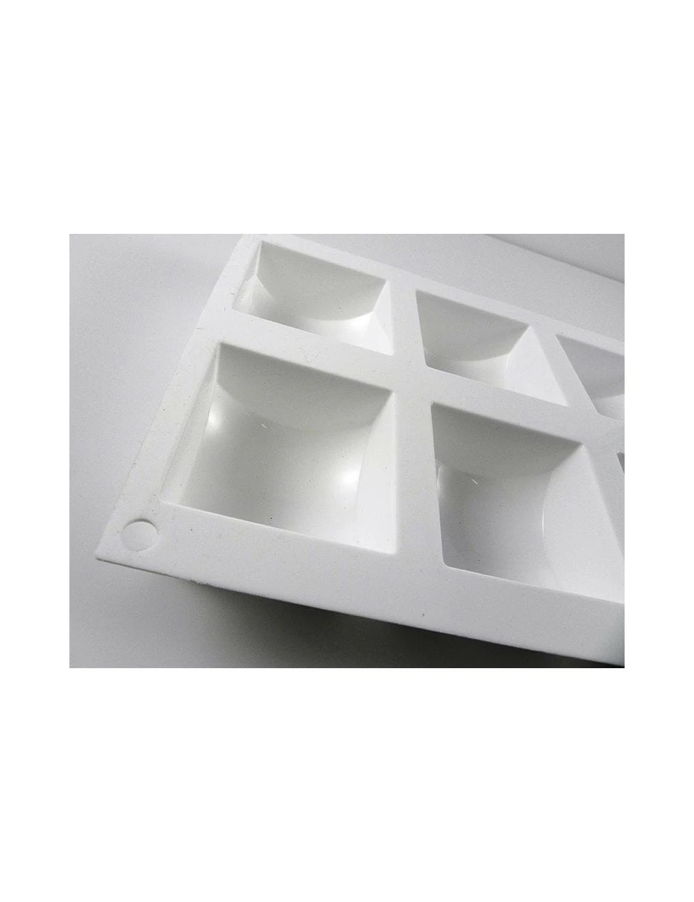 PLAQUE SILIKOMART - 8 CARRES SPHERES – Image 3