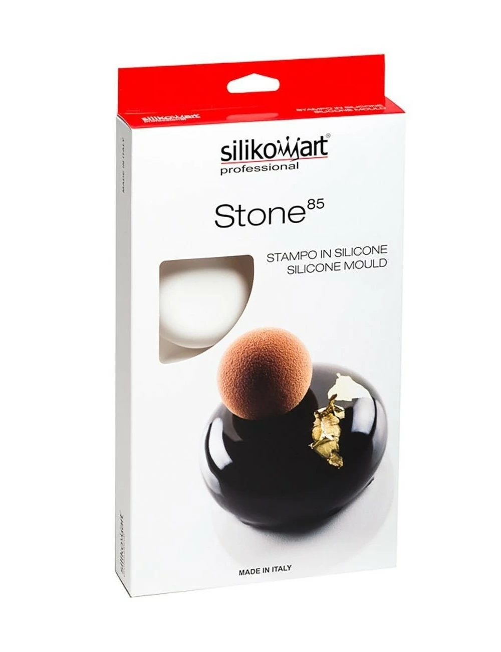 PLAQUE SILIKOMART - 8 RONDS BOMBES