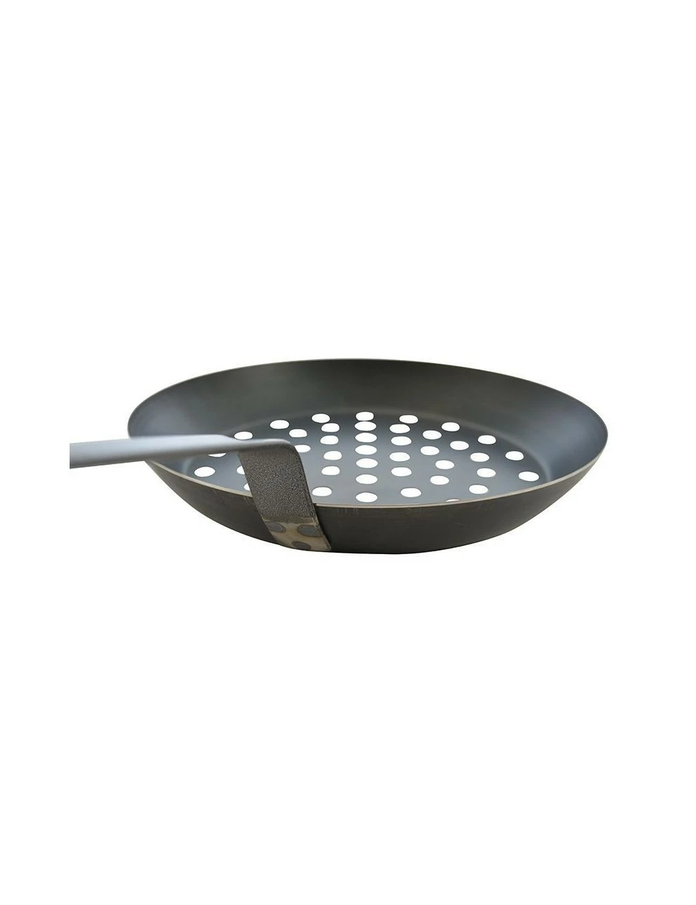 De Buyer POELE A MARRONS TOLE NOIRE DIAMETRE 28 – Image 2