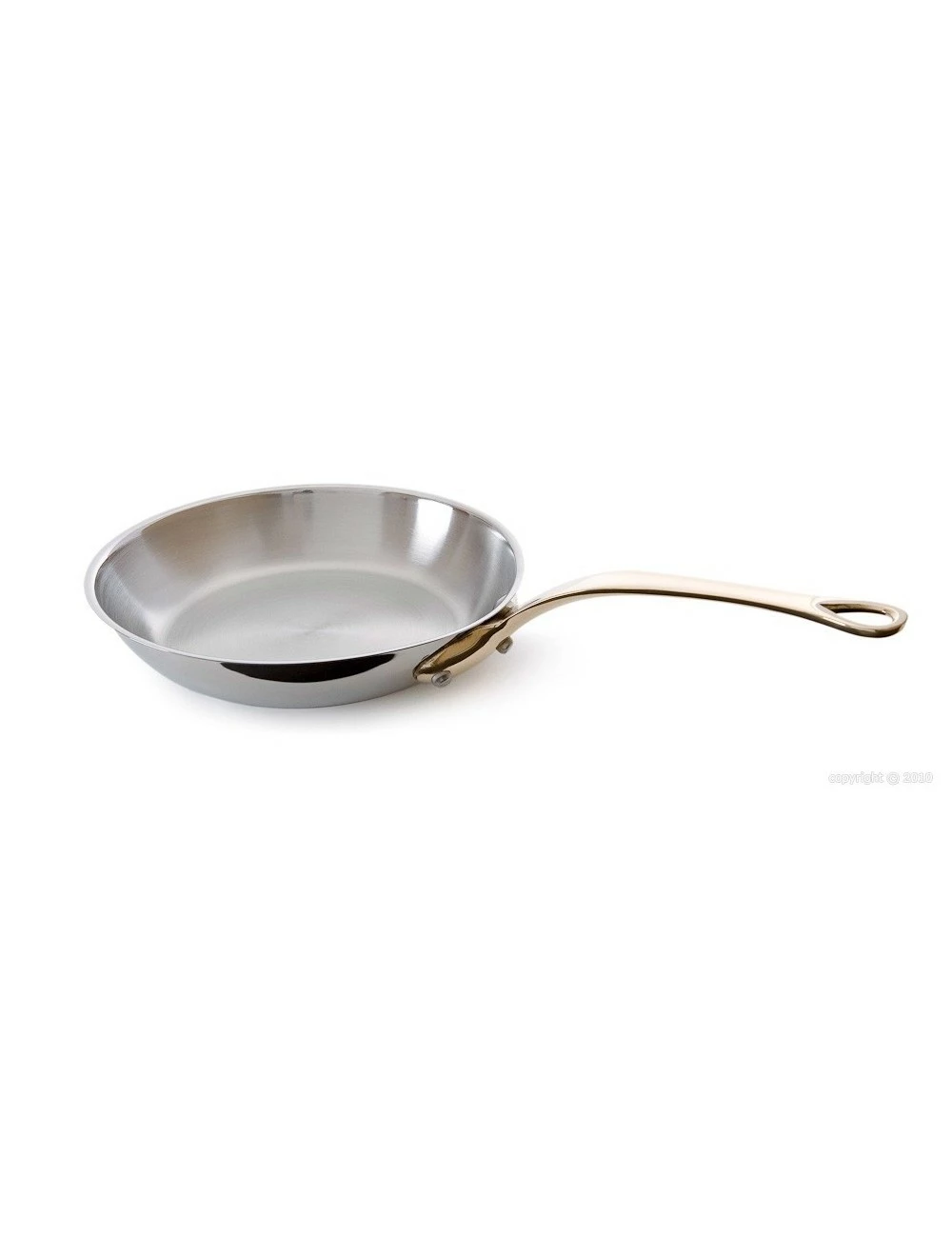 POELE INDUC'INOX MONTURE BRONZE